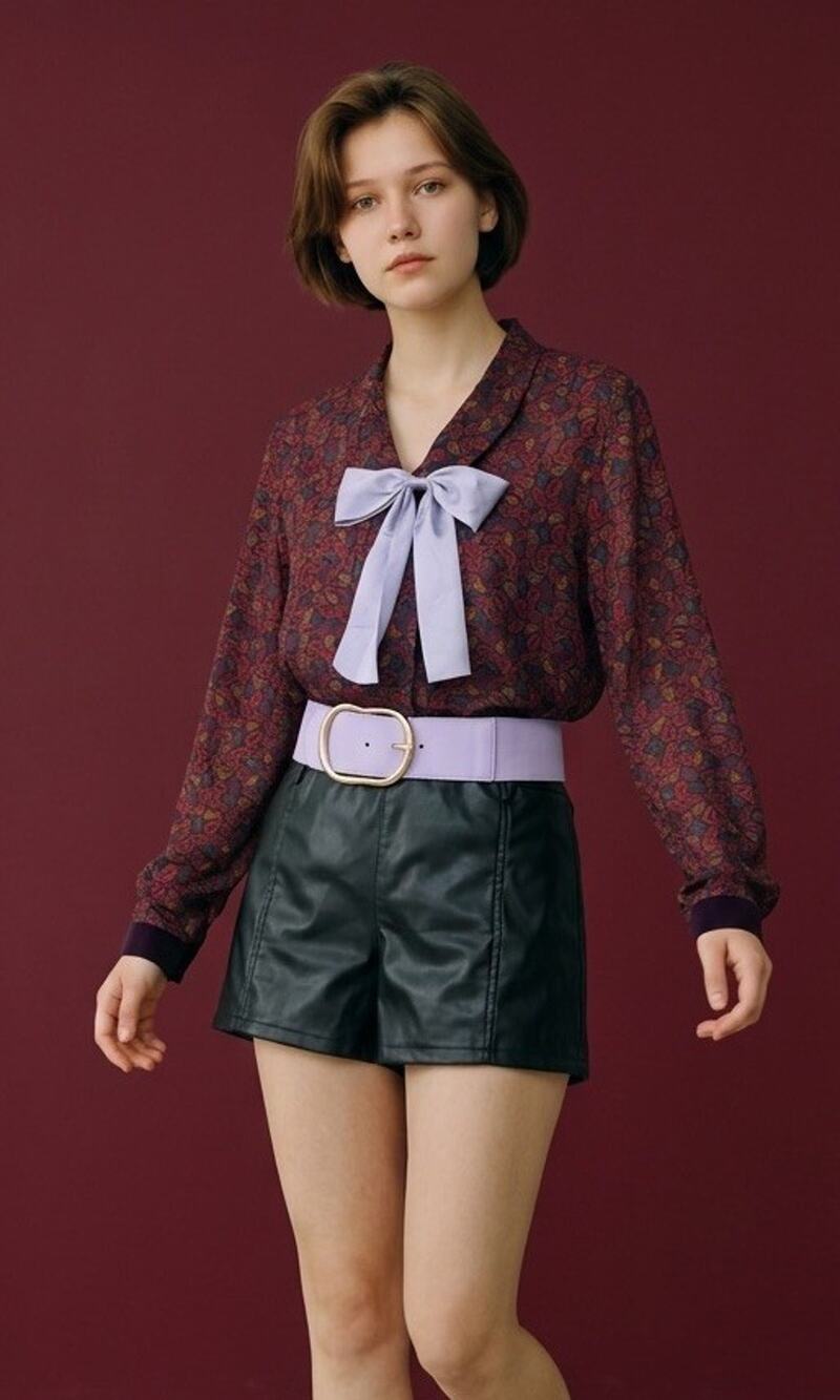 Vintage Miss O By Oscar De La Renta | Paisly 80s Blouse | Office Siren | Boss